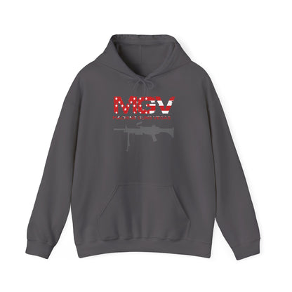 American Flag MGV Logo Hooded Sweatshirt