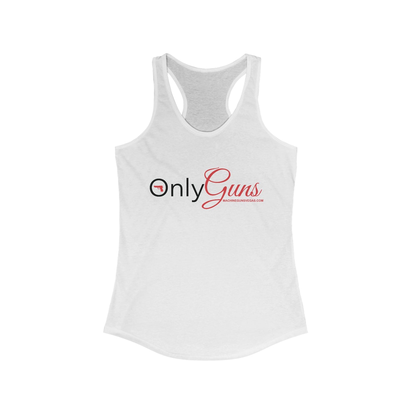 Women's Only Guns MGV Racerback Tank