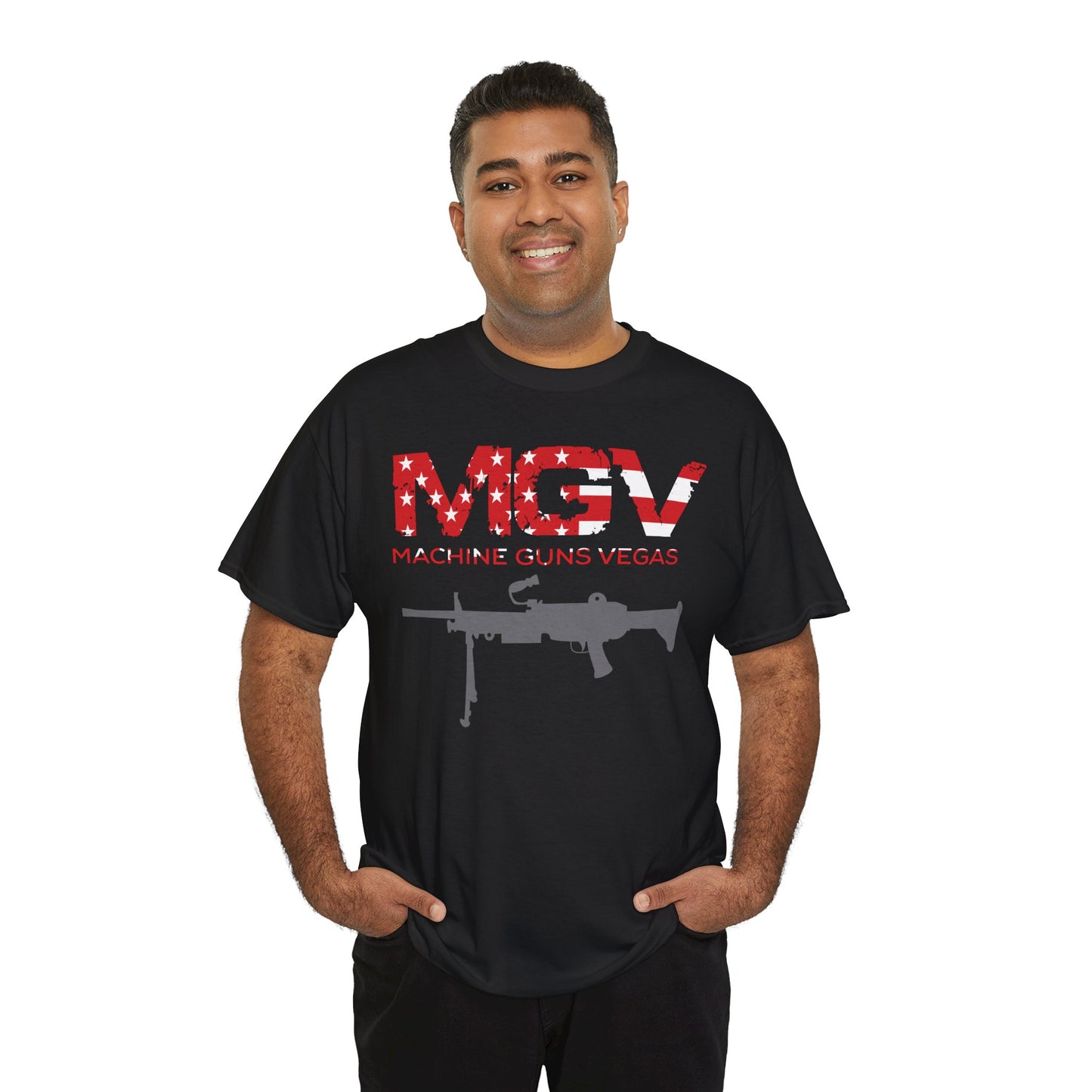 MGV American Flag Logo T-Shirt