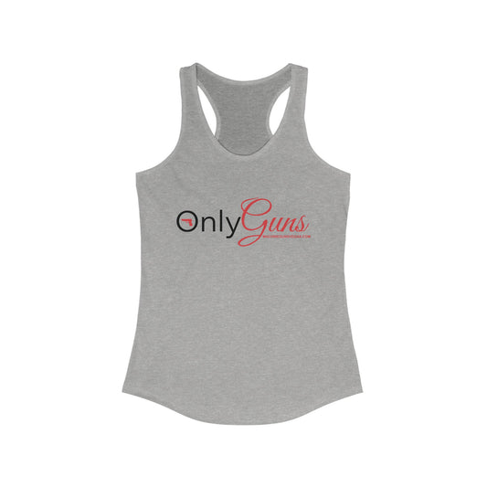 Women's Only Guns MGV Racerback Tank